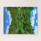 Pond Reflection Legpuzzel (Horizontaal)