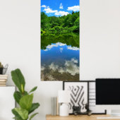 Pond Reflection Poster (Thuiskantoor)