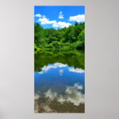 Pond Reflection Poster (Voorkant)