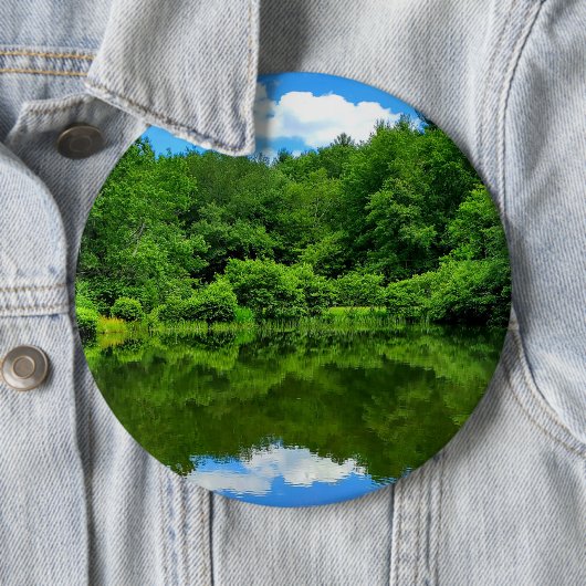 Pond Reflection Ronde Button 6,0 Cm (In situ)