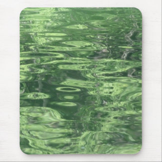 Pond Reflections in Green Muismat