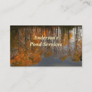 Pond Services Visitekaartje