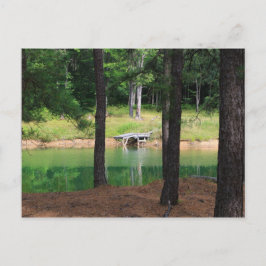 Pond Side Dock Briefkaart