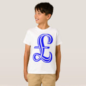 Pond Sign - Blauw T-shirt (Voorkant volledig)