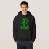 Pond Sign - Groen Hoodie (Voorkant volledig)
