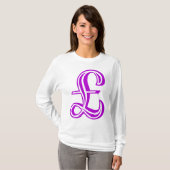 Pond Sign - Paars T-shirt (Voorkant volledig)