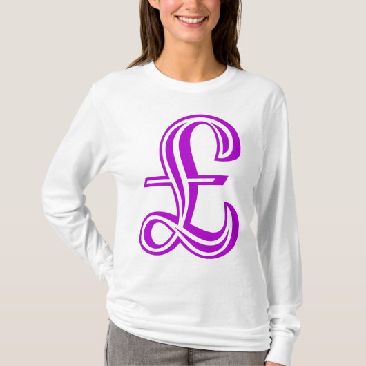 Pond Sign - Paars T-shirt (Voorkant)
