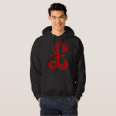 Pond Sign - Rood Hoodie (Voorkant volledig)