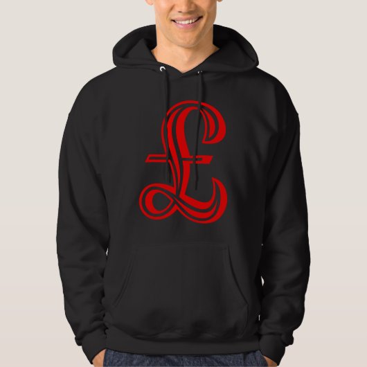 Pond Sign - Rood Hoodie (Voorkant)