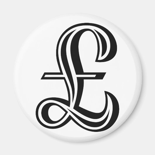 Pond Sign - Zwart Magneet (Voorkant)