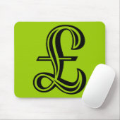 Pond Sign - Zwart Muismat (Met muis)