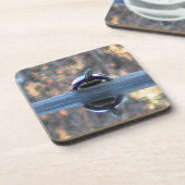 Pond Turtle Reflection Onderzetter (Linkerzijde)