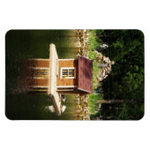 Pond with bird house magneet (Horizontaal)