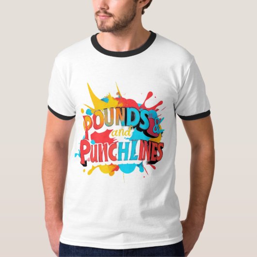 "Ponden & Punchlines" T-shirt (Voorkant)