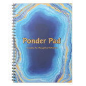 ponder pad notitieboek (Voorkant)