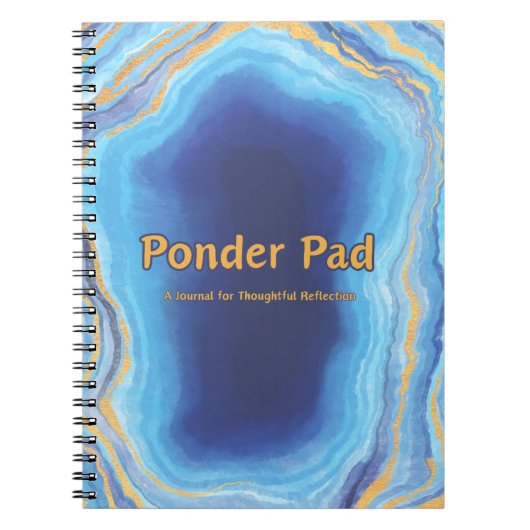 ponder pad notitieboek (Voorkant)
