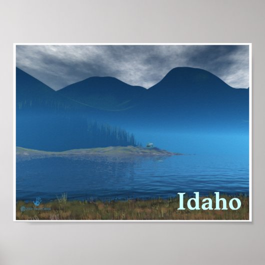 Ponderay Gray Poster (Voorkant)