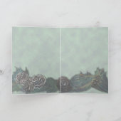 Pondering Beer Wenskaart Kaart (Binnen)