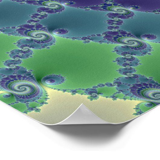 Pondering - Fractal Poster (Hoek)