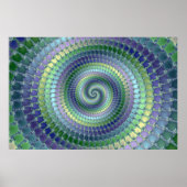 Pondering - Fractal Poster (Voorkant)