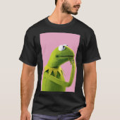 Pondering Kermit Classic T-Shirt (Voorkant)