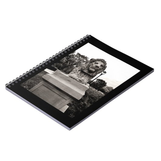 Pondering Lion Notitieboek (Linkerzijde)