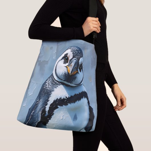 Pondering Penguin Crossbody Tas (Dichtbij)