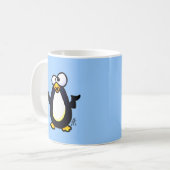 Pondering Penguin Koffiemok (Voorkant links)