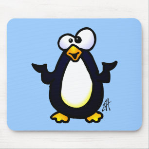 Pondering Penguin Muismat
