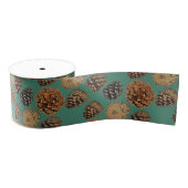Ponderosa Pine Cone Ribbon Grosgrain Lint (Spoel)