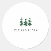 Ponderosa Pines Sticker (Voorkant)