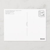 Ponderosa Shine Colorado Mountain Briefkaart (Achterkant)