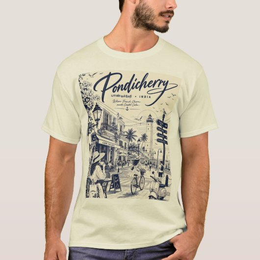 Pondicherry T-shirt (Voorkant)