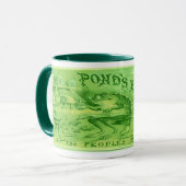 Ponds Extract met enkele serieuze kikkervis wetens Mok (Voorkant links)