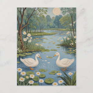 Pondside Tranquility Briefkaart
