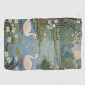 Pondside Tranquility Golfhanddoek (Horizontaal)