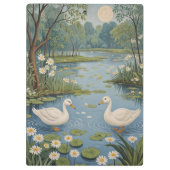 Pondside Tranquility Klembord (Achterkant)
