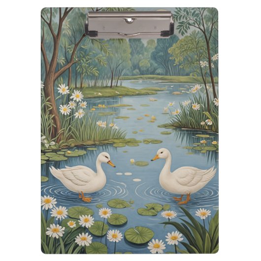 Pondside Tranquility Klembord (Voorkant)