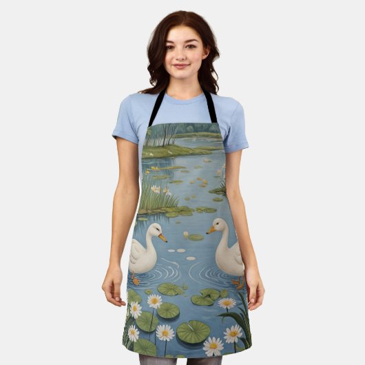 Pondside Tranquility Schort (Gedragen)