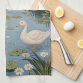 Pondside Tranquility Theedoek (Quarter Fold)