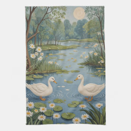 Pondside Tranquility Theedoek