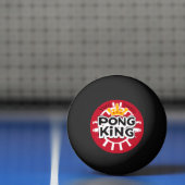 Pong King Red Pingpongbal (Net)