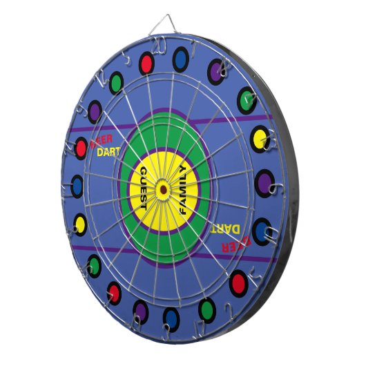 Pong-tabel Dartbord (Voorkant Rechts)