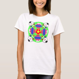 Pongal Pot en Koe Kolam T-shirt