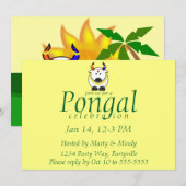 Pongal Pot, Koe, en de Uitnodiging van de Boom (Voorkant / Achterkant)