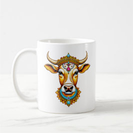 Pongal Versierde Koe Koffiemok