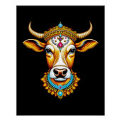 Pongal Versierde Koe Perfect Poster (Voorkant)