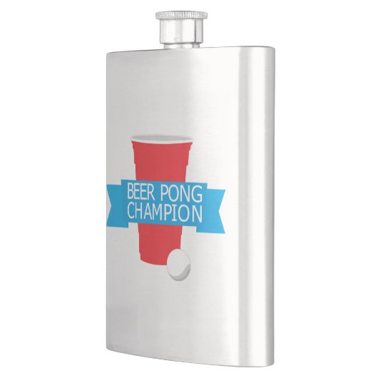 pongkampioen bier flacon (Links)