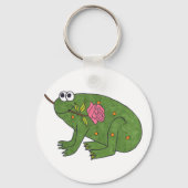 Pongo Frog met Roos (Sleutelhanger) Sleutelhanger (Voorkant)