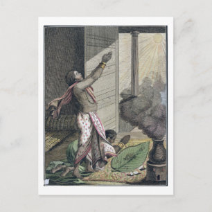 Pongol festival in India, uit 'Voyage aux Indes' o Briefkaart